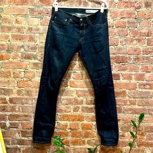 Dark Blue Denim. Japanese Denim made in Los Angeles USA.